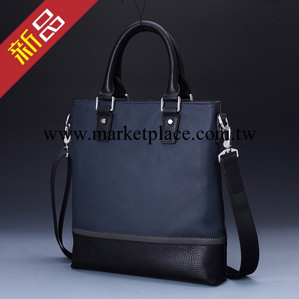 真皮斜挎包 男士手提包 男士休閒包 貼牌禮品 皮具廠 免費代發工廠,批發,進口,代購