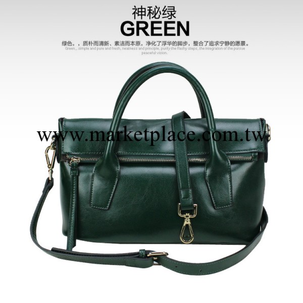 工廠批發 2013秋冬新款復古包油蠟牛皮女包手提斜挎包真皮女包工廠,批發,進口,代購