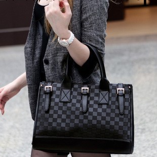 2013新款女包潮 歐美休閒復古棋盤格單肩包斜挎包手提包女士包包工廠,批發,進口,代購