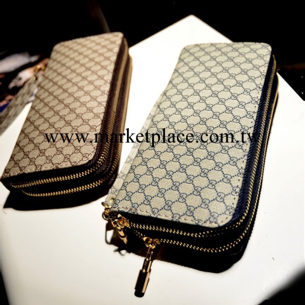 廠傢特價批發雙拉鏈長款女士錢包 女士手拿包手提包 正品促銷工廠,批發,進口,代購