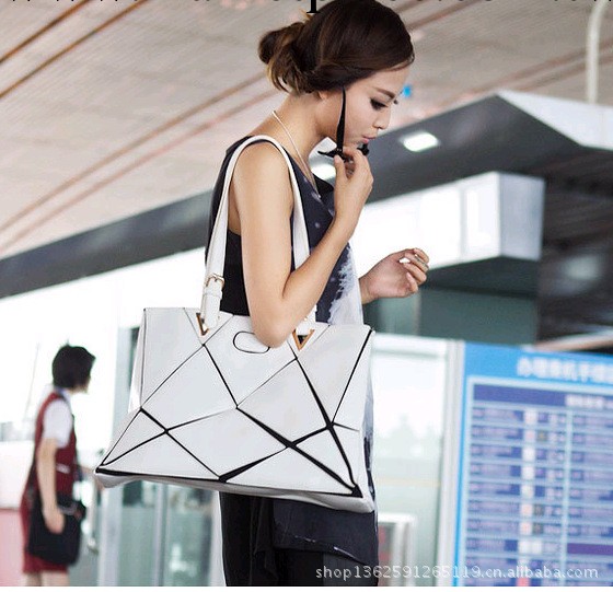 韓國包包時尚女包批發秋季女包批發單肩女潮包拼色女包炫酷直銷工廠,批發,進口,代購