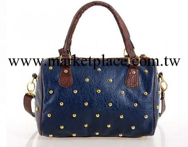 2013秋季休閒女包 韓版時尚鉚釘女包 滿天星包包 手提/斜跨女包工廠,批發,進口,代購