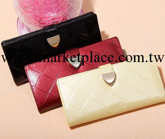新款女士專用錢包時尚休閒個性錢包菱格手拿包女士錢包廠傢批發工廠,批發,進口,代購