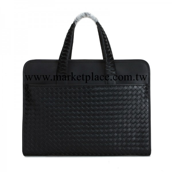 2014新款BV進口小牛皮編織真皮 bv男士手提包 公文電腦包旅行包工廠,批發,進口,代購