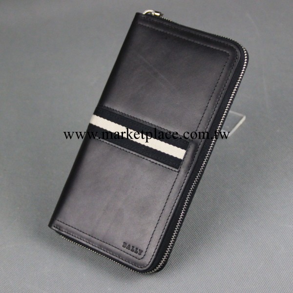 歐美大牌B傢ALLY男士錢包真皮長款錢夾頭層牛皮支票夾手拿包批發工廠,批發,進口,代購