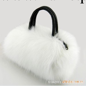 2011歐美流行 毛毛包可愛實用長毛皮草包 手提斜挎 小包包 新娘包工廠,批發,進口,代購