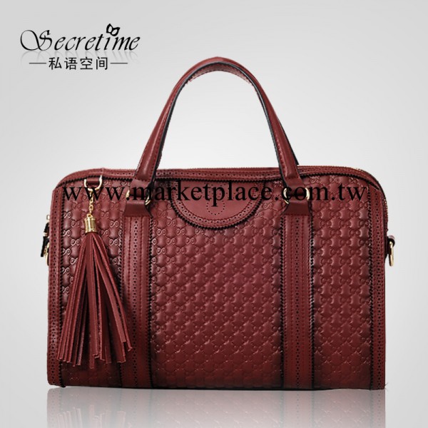 2013秋冬廣州真皮女包 歐美復古真皮包 波士頓款單肩斜跨手提包工廠,批發,進口,代購