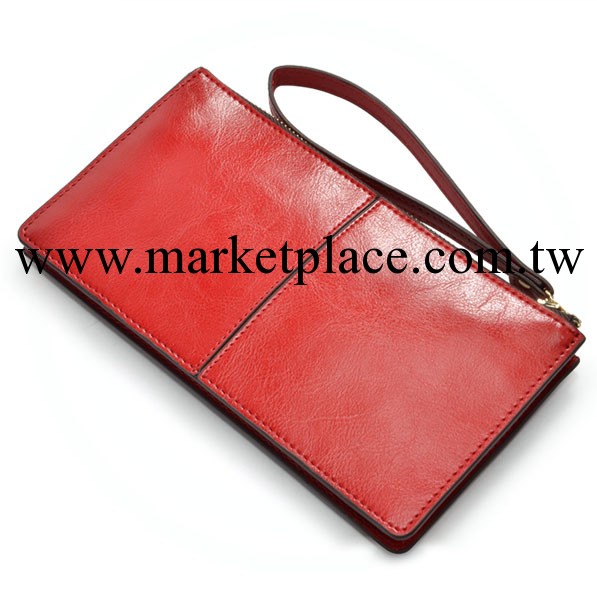 深圳皮具廠傢女士錢包 長款錢包 歐美風大鈔夾銀包 軟面手拿包工廠,批發,進口,代購