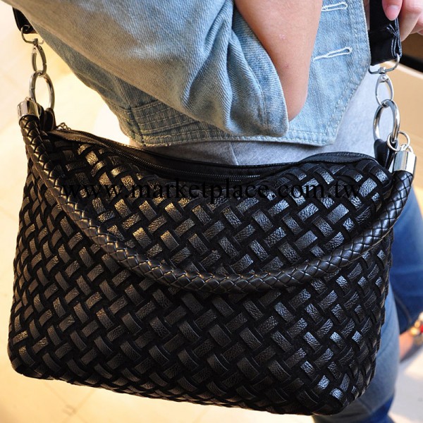 迷你純手工編織包 新款女包 B-V風格簡約包袋 單肩手提斜挎包批發工廠,批發,進口,代購