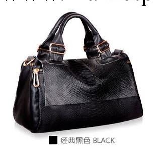 2013新款歐美女包 蛇皮紋翻蓋包單肩斜挎手提女包包時尚包袋i批發工廠,批發,進口,代購