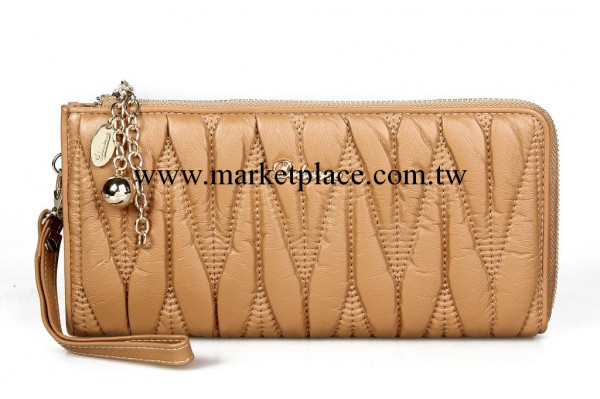 5折! 迪克斯 歐美流行時尚大牌手拿包 新款真皮針織褶皺皮包包工廠,批發,進口,代購