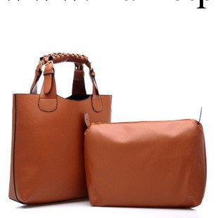 2013新款韓版休閒可愛純色水桶包單肩潮女包購物袋子母包女包批發工廠,批發,進口,代購