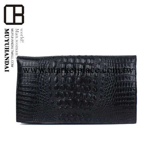 2013真皮鱷魚紋手拿包批發工廠,批發,進口,代購