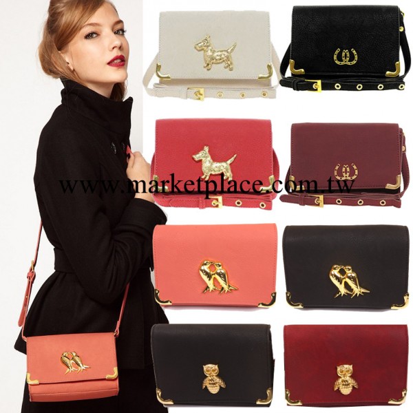 英國專櫃兔子包馬蹄包小馬包 英倫單肩斜挎酒紅復古小包 新到15色工廠,批發,進口,代購