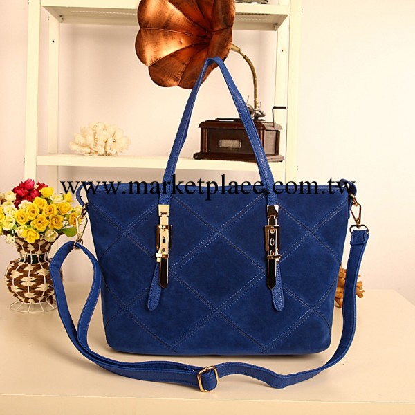 【淘寶熱賣】2013新款秋冬女包 歐美潮仿磨砂皮配PU單肩斜挎包包工廠,批發,進口,代購