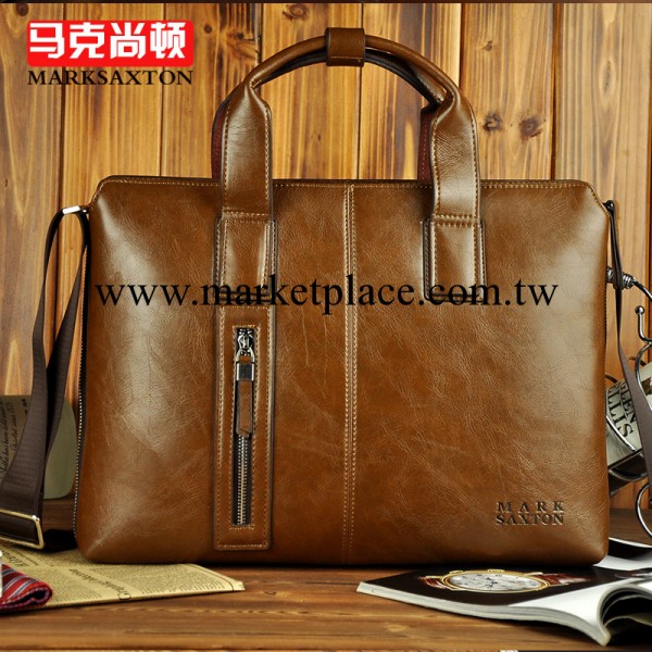馬克尚頓 新款橫款商務休閒男包時尚手提包電腦包AM018工廠,批發,進口,代購