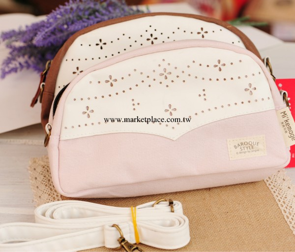 韓國文具批發 藍果 巴洛克 小斜挎包 2顏色 MGBK-3016工廠,批發,進口,代購