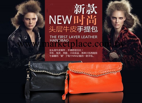 新款頭層牛皮真皮女包 時尚手拿真皮女包 單肩斜跨真皮女包工廠,批發,進口,代購