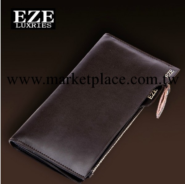 2013新款韓版真皮錢包男士長款錢夾 Q2011 品牌男手拿包批發工廠,批發,進口,代購