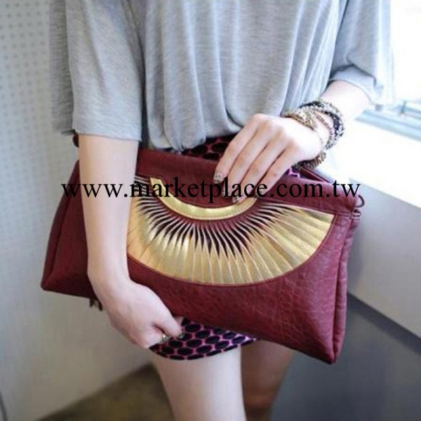信封包 韓版手拿包 歐美 簡約 流蘇 扇形 手抓包 批發 新款 女包工廠,批發,進口,代購