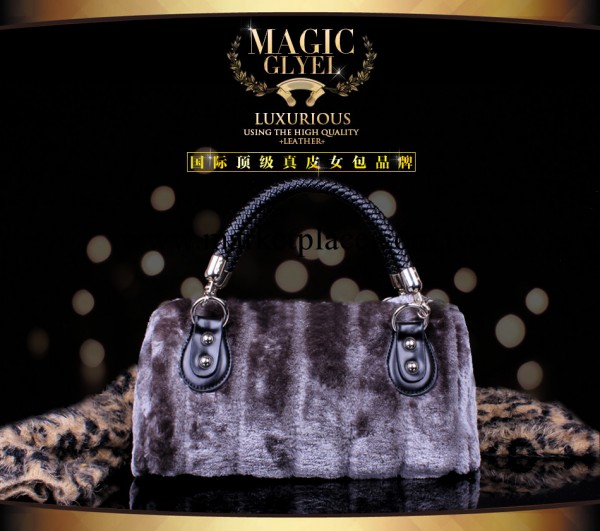 2013年秋冬季新款兔毛絨毛高檔女式宴會手提包氣質絕佳女式手提包工廠,批發,進口,代購
