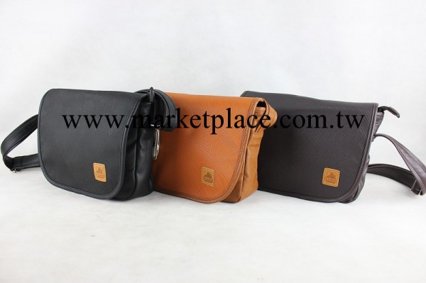 潮貨基地供應潮牌批發 歐美街頭風格潮款 精工皮質斜挎包3214#工廠,批發,進口,代購