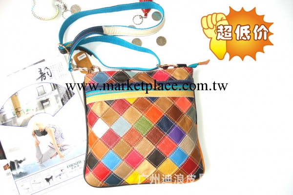 現貨批發品牌女包 新款潮女包 真皮單肩女包 彩色拼接女包工廠,批發,進口,代購