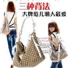 網絡爆款月銷千件單肩斜挎手提三用包韓版包百搭女包時尚外貿女包工廠,批發,進口,代購