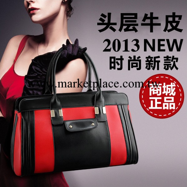 2014春夏新款歐美真皮女包頭層牛皮女包單肩包手提包女士包包批發工廠,批發,進口,代購