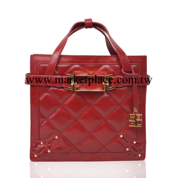 33675真皮女包油蠟皮菱格女包包 手提包單肩包批發工廠,批發,進口,代購