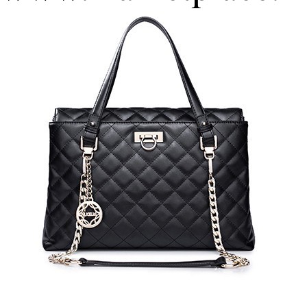 高品質小香風菱格鏈條真皮女包單肩斜跨手提女士包包工廠,批發,進口,代購