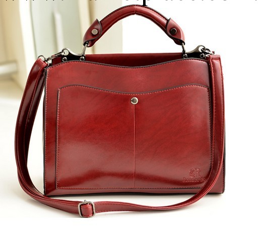 2014新款休閒女包韓版時尚PU手提包女士單肩斜跨包 白溝女包批發工廠,批發,進口,代購