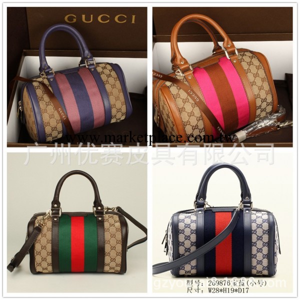 圓筒包帆佈女包波士頓枕頭包手提包斜挎包女士269876迷你小號彩帶工廠,批發,進口,代購