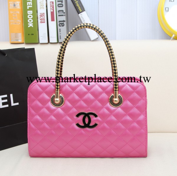 2013年冬季新款繡線菱格女包單肩手提包雙C大牌包包氣質女式包工廠,批發,進口,代購