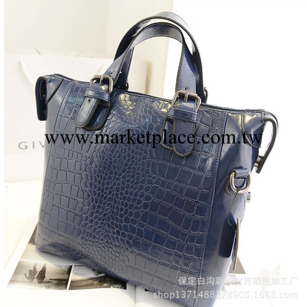 女包 2014新款 時尚 歐美風范 鱷魚紋PU包 單肩手提斜跨潮包工廠,批發,進口,代購