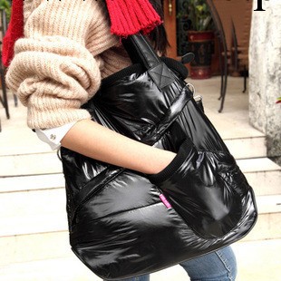 女包2013冬季新款手套包 韓版太空棉服棉襖羽絨包單肩斜跨包工廠,批發,進口,代購