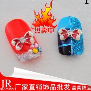 義烏生產最新美甲飾品 超贊合金滿鉆 蝴蝶結 小香 皇冠 多款可選工廠,批發,進口,代購
