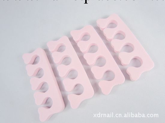 美甲用品批發 美腳用品 美甲分指棉腳趾分離器 一對 顏色隨機工廠,批發,進口,代購