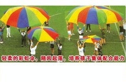 童旺品牌遊樂設備感覺統合訓練器材*彩虹傘2米*幼兒園用品工廠,批發,進口,代購