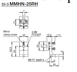 供應日本西格瑪的2維可調小型鏡架（Sigma） MMHN/MMH 系列工廠,批發,進口,代購