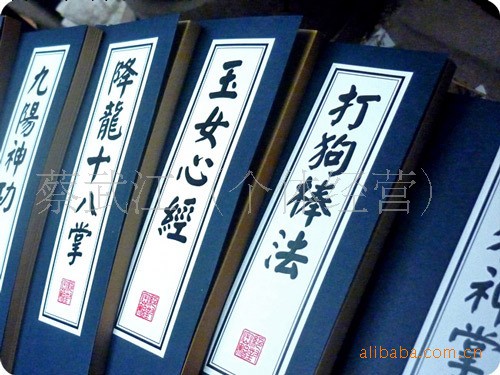 武功筆記本 武林秘籍 記事本 牛皮紙 大號大本 多款可選工廠,批發,進口,代購