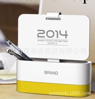 2014年臺歷  收納型臺歷 筆筒桌歷 個性日歷 時來運轉  可印LOGO工廠,批發,進口,代購