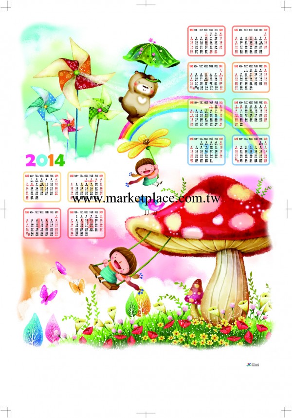 供應馬年年歷，庫存年歷，三折優惠，2014年年歷工廠,批發,進口,代購