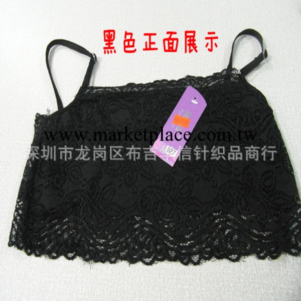 抹胸批發供應 時尚蕾絲花邊 霸麗莎莫代爾棉裹胸小背心工廠,批發,進口,代購