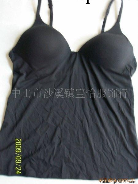 供應外貿女士內衣 黑色背心式+胸圍內衣 大尺碼無鋼圈工廠,批發,進口,代購