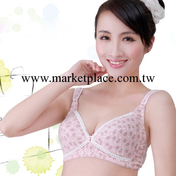 新款孕產婦內衣 純棉寬肩帶前開扣哺乳胸罩工廠,批發,進口,代購