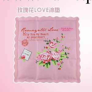 廠傢直銷 熱銷批發 多功能正方形冰墊-LOVE玫瑰花工廠,批發,進口,代購