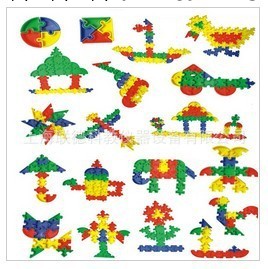 幼兒塑料積木 兒童立體拼圖積木  益智拼插拼裝玩具工廠,批發,進口,代購