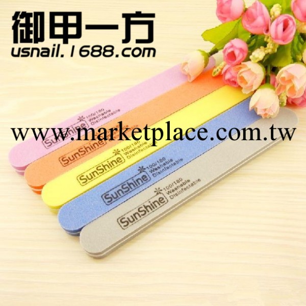 美甲用品 韓國進口sunshine海綿挫 磨甲挫 指甲打磨條工廠,批發,進口,代購