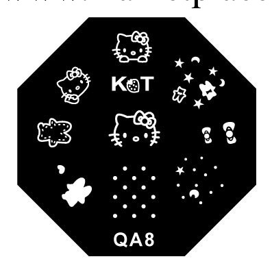 美甲用品批發  DIY指甲彩繪  正品印花模板  QA8批發・進口・工廠・代買・代購